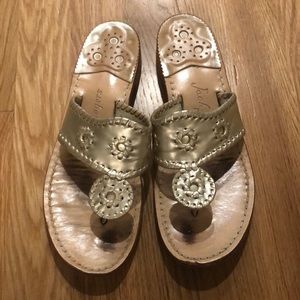 Jack Roger Platinum Sandal